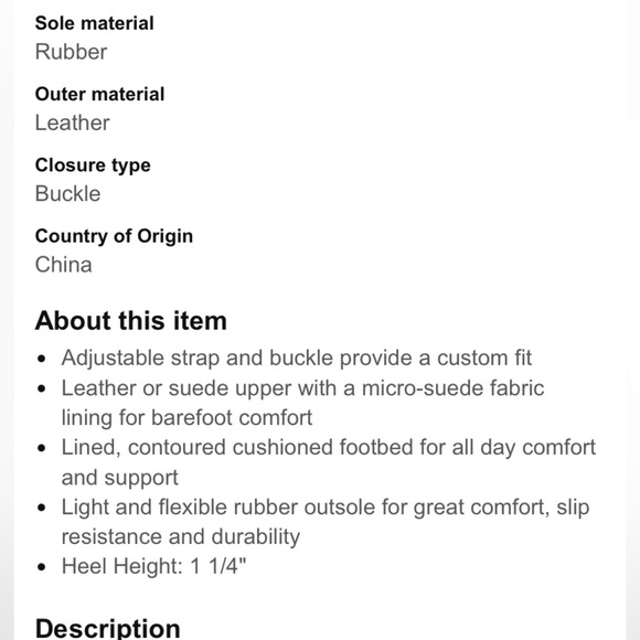 Eastland Machias tan leather slide new size 7. Flatform sandals - Picture 10 of 10